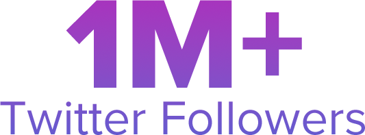 1+ Million Twitter Followers
