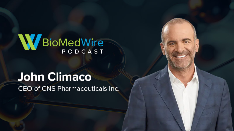 The BioMedWire Podcast featuring John Climaco, CEO of CNS Pharmaceuticals Inc.
